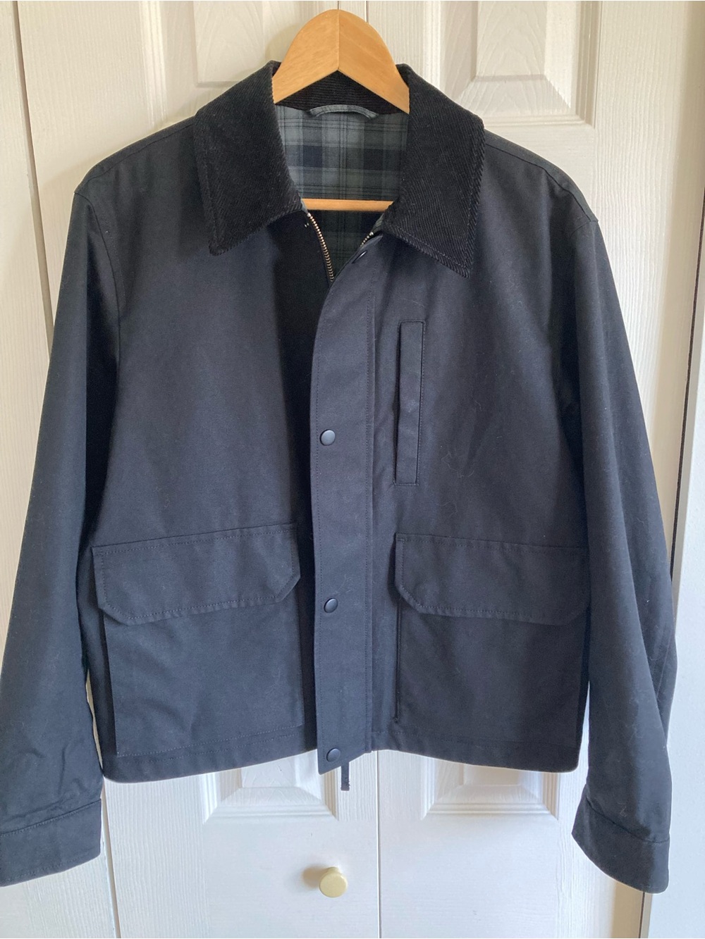 Uniqlo Unisex Utility Short Blouson Jacket Black Size XS
